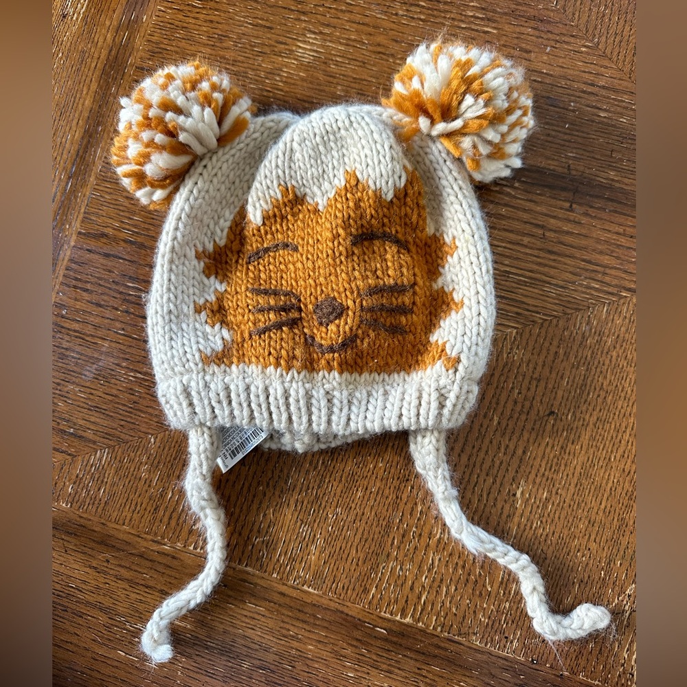 ZARA Kids | Mouse | POMPOM KNIT HAT